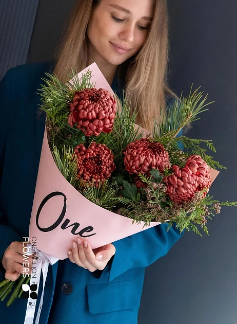 картинка Букет "Кристмас Бигуди" by One от магазина Одежда+